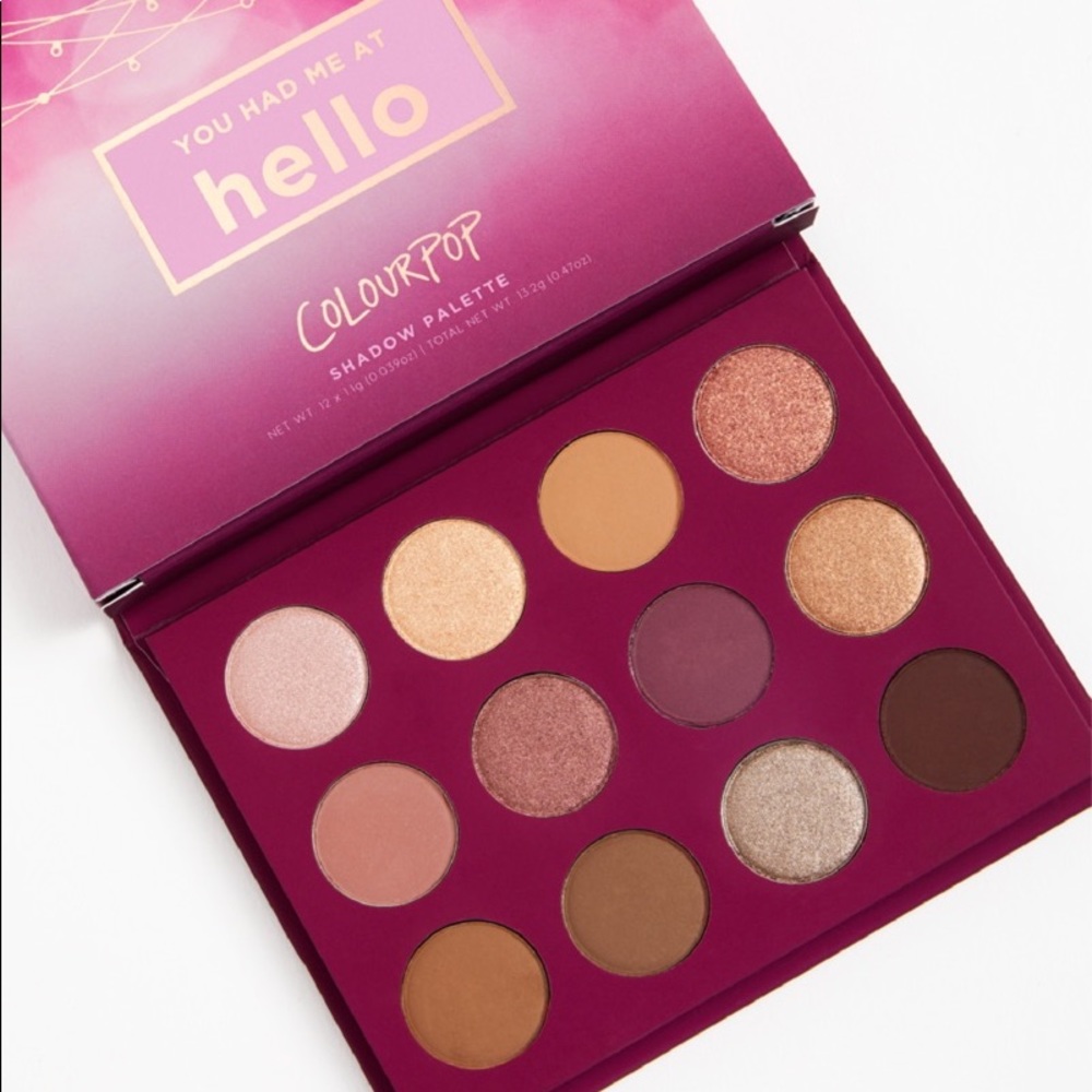 NEW colourpop you had me at hello eyeshadow